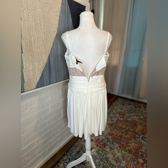 BCBG Max Azria Cream Cocktail Dress - Picture 10 of 10